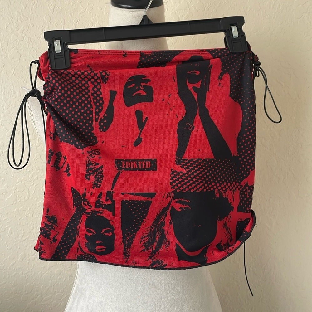 Edikted Tati Mesh Mini Skirt - Picture 3 of 6